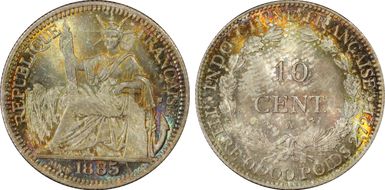 1885-A 10C Lec-129 MS67