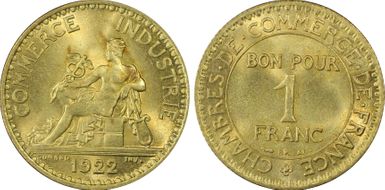 1922 1 Fr Gad-468 F-218 MS67