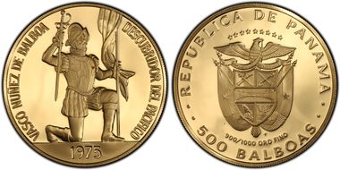 1975-FM 500 B 500th Anniv Balboa PR69DCAM