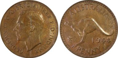 1944 Y. (p) 1D MS62BN