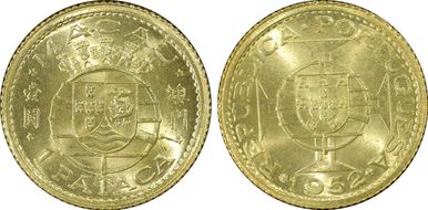 1952 Pataca KM-4  Ag MS66
