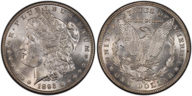 1893-O $1 MS61