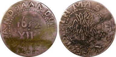 1652 Shilling Willow Tree N1