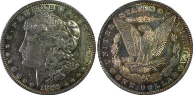 1893 $1 AU53