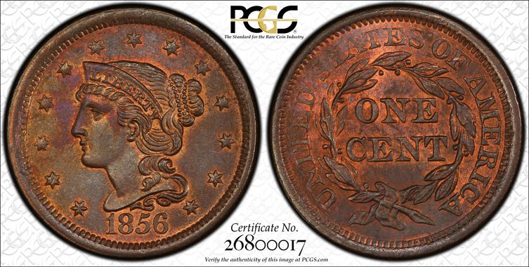 Cert 26800017 - Coin Image