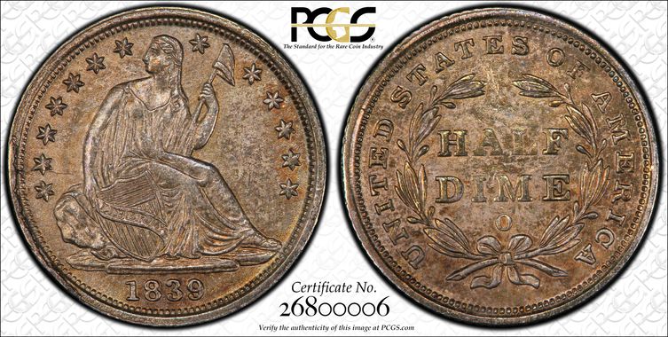 Cert 26800006 - Coin Image