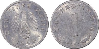 1940-F Pfg J-369 Zinc MS65