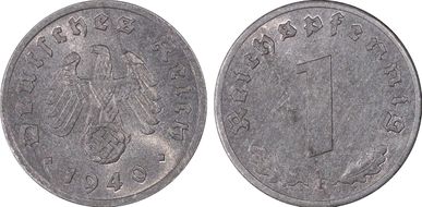1940-F Pfg J-369 Zinc MS64