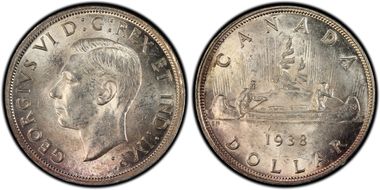 1938 S$1 MS62