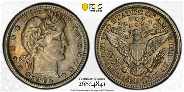 1905 25C AU55