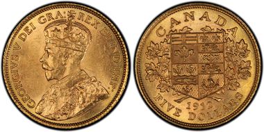1912 $5 MS63