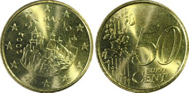 2002-R € 0.50 MS65