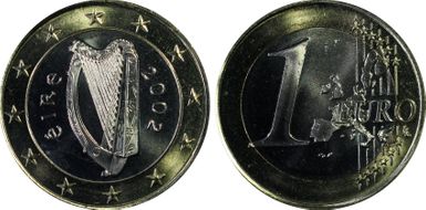 2002 € 1 MS65