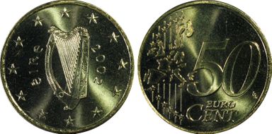 2002 € 0.50 MS66