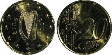 2002 € 0.20 MS66