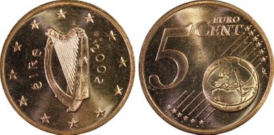 2002 € 0.05 MS66RD