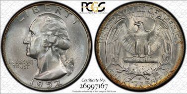 1952-S/S 25C RPM, FS-501 MS66+