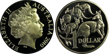 2010 $1 PR69DCAM