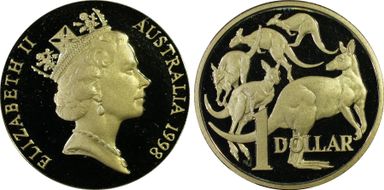 1998 $1 PR69DCAM