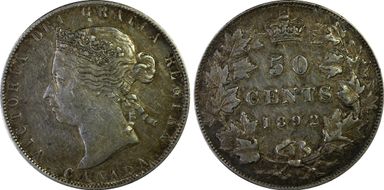 1892 50C AU50