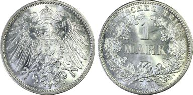 1914-J Mark J-17 MS67