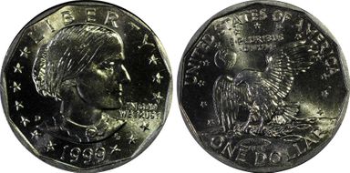 1999-D SBA$1 MS67