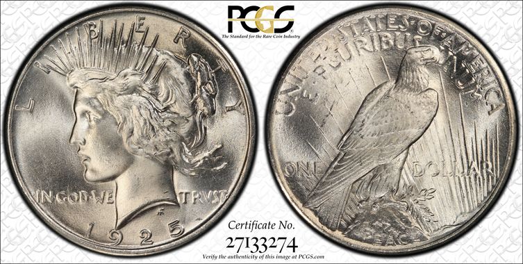 Cert 27133274 - Coin Image