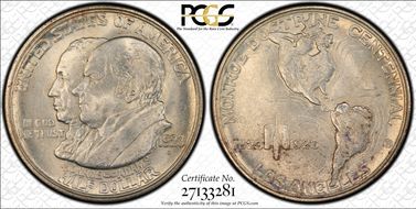 1923-S 50C Monroe MS65