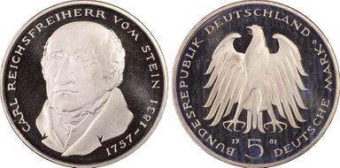 1981-G 5 Mk vom Stein PR69DCAM