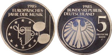 1985-F 5 Mk Year of Music PR68DCAM