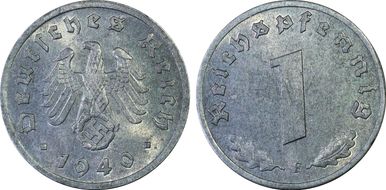 1940-F Pfg J-369 Zinc MS64