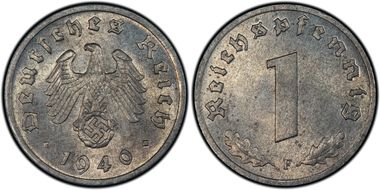 1940-F Pfg J-369 Zinc MS64