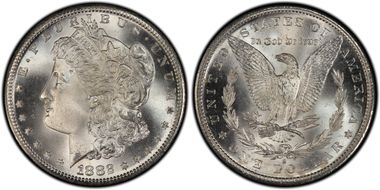 1882-S $1 MS67