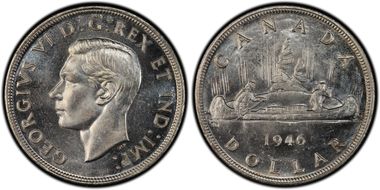 1946 S$1 FWL MS63