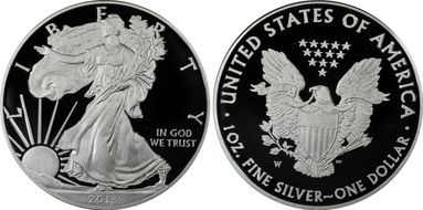 2013-W $1 Silver Eagle First Strike PR69DCAM