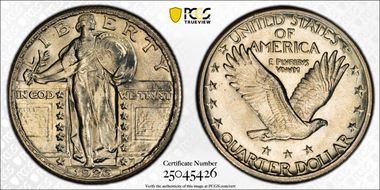 1926 25C MS66FH