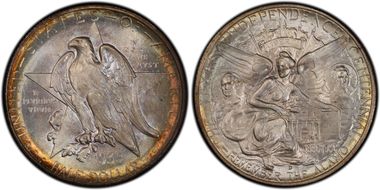 1935-D 50C Texas MS67+