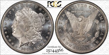 1882-CC $1 MS66PL