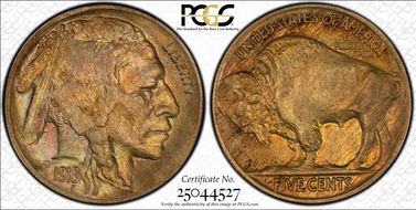 1916 5C Doubled Die Obverse MS63