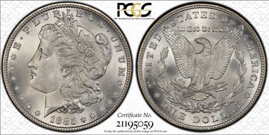 1885 $1 MS67