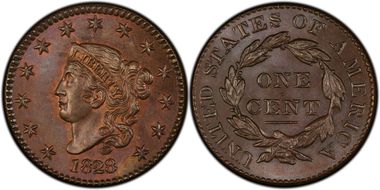 1828 1C N-5 MS66BN