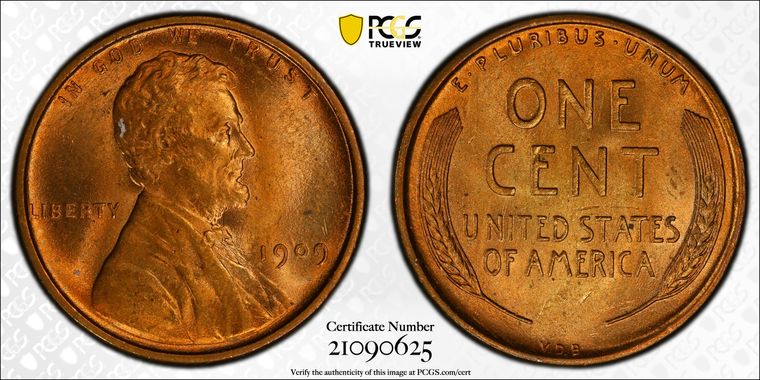 Cert 21090625 - Coin Image