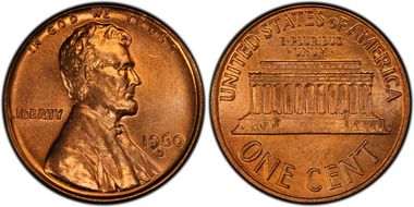 1960-D/D 1C DDO FS-101, Sm/Lg Date MS65RD