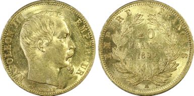 1859-A 20 Fr Gad-1061 F-531 MS62