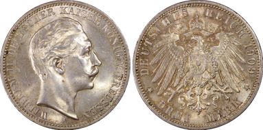 1909-A 3 Mk J-103 MS64