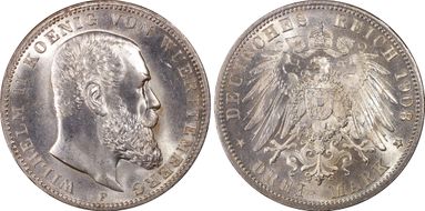 1908-F 3 Mk J-175 MS65