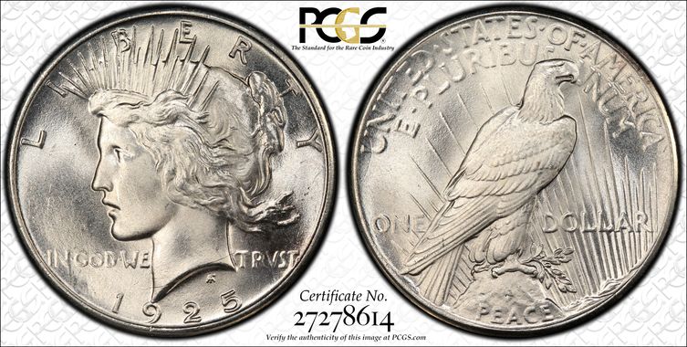 Cert 27278614 - Coin Image