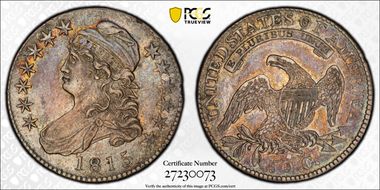 1815/2 50C AU55