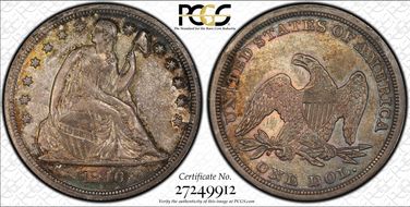1846 $1 AU55