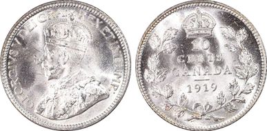 1919 10C MS64+